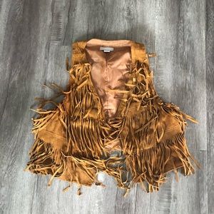 Fringe vest XL